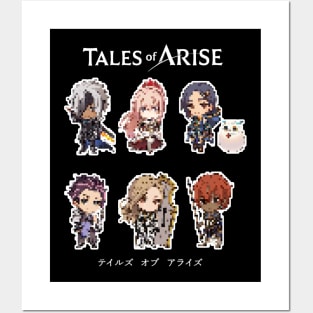 tales of arise - pixle 2 Posters and Art